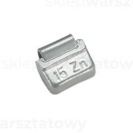 Ciężarek nabijany cynkowy na felgi aluminiowe 15g NG (100szt./op.) - 1049_1.jpg