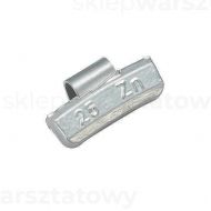 Ciężarek nabijany cynkowy na felgi aluminiowe 25g NG (100szt./op.) - 1051_1.jpg