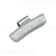 Ciężarek nabijany cynkowy na felgi aluminiowe 30g NG (100szt./op.) - 1052_1.jpg