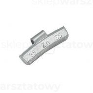 Ciężarek nabijany cynkowy na felgi aluminiowe 35g NG (50szt./op.) - 1053_1.jpg