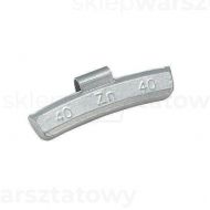 Ciężarek nabijany cynkowy na felgi aluminiowe 40g NG (50szt./op.) - 1054_1.jpg