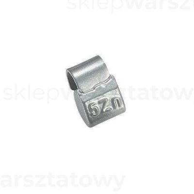 Ciężarek nabijany cynkowy na felgi aluminiowe 5g NG (100szt./op.) (NGALZ-05)
