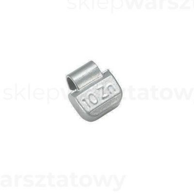 Ciężarek nabijany cynkowy na felgi aluminiowe 10g NG (100szt./op.) (NGALZ-10)