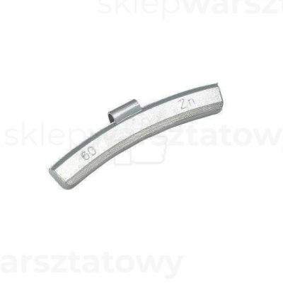 Ciężarek nabijany cynkowy na felgi aluminiowe 60g NG (50szt./op.) (NGALZ-60)