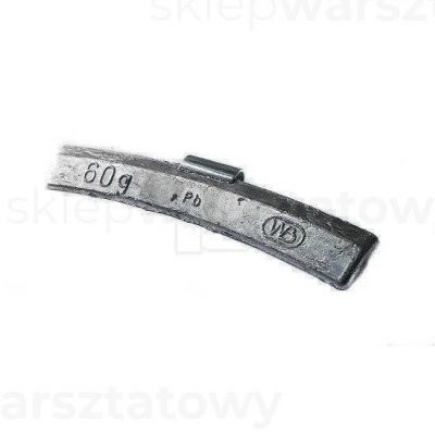 Ciężarek nabijany ołowiany na felgi aluminiowe ALU 60g TP (50 szt./op.) (3060412)