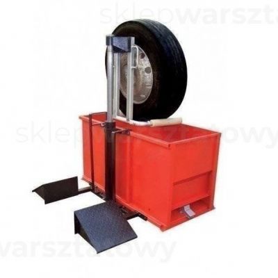 Wanna do sprawdzania szczelności kół samochodów ciężarowych (G) BJ-T1350 (BJ-T1350)