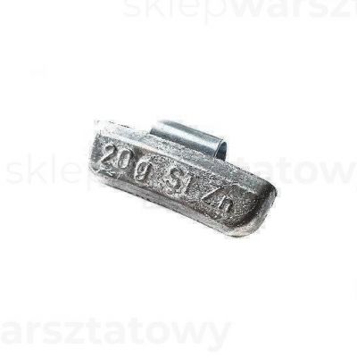 Ciężarek nabijany cynkowy na felgi aluminiowe 20g IT (100szt./op.) (3090754)