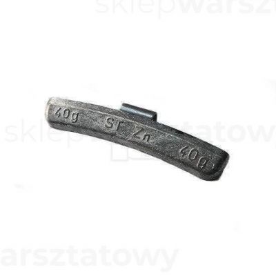 Ciężarek nabijany cynkowy na felgi aluminiowe 40g IT (50szt./op.) (3090758)