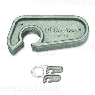 Zestaw 2 aluminowych trzymaczy stopki (KT-31714)