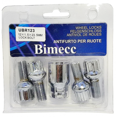Śruby zabezpieczające M12x1.5x23mm (kula) (UBR123)