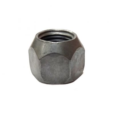 Nakrętka przelotowa M14x1.50x17 (klucz 21mm) stożek (D62FB)