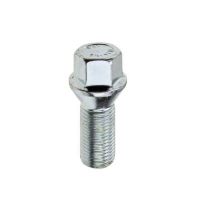 Śruba M14x1.50x28mm (stożek) klucz 17mm (APZ14X1.50X28S17)