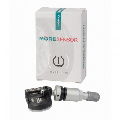 Sensor uniwersalny TPMS MOBILETRON Compact z zaworem aluminiowym srebrnym (562-3680)