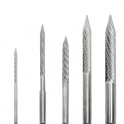 Zestaw frezów (3mm, 4,5mm, 6mm, 8mm i 10mm) (SALV-140-35949)