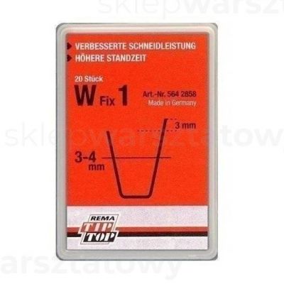 NOŻYKI W1 3-4mm  op. 20 szt. (564-2858)