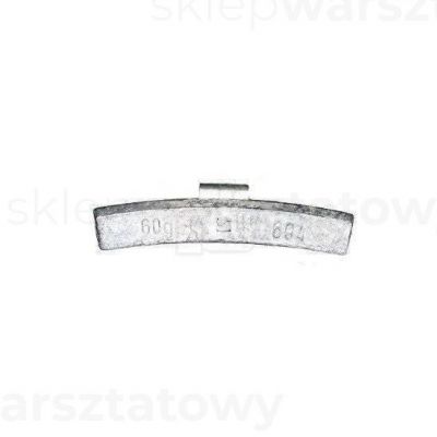 Ciężarek nabijany ołowiany na felgi aluminiowe 60g HF (50szt./op.) (H604-60)