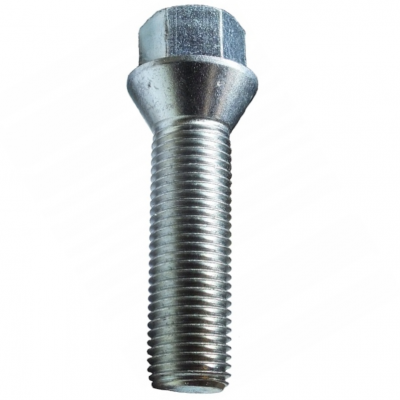 Śruba M14x1.25x45mm (stożek) klucz 17mm BMW Mini (BAS-14X1.25X45ST17)