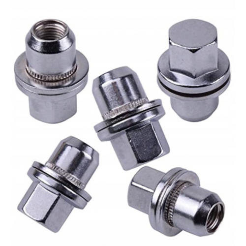 Nakrętka pełna M14x1.50x45mm z płaską podkładką klucz 22mm Land ROver Discovery (BAS-14X1.50X45P22)