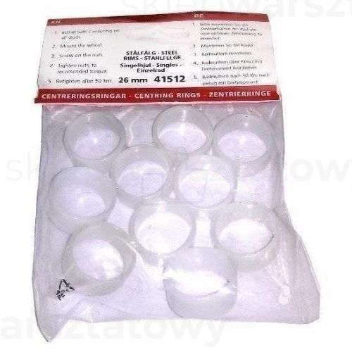 Pierścień centrujący 26mm do felg stalowych bliźniaków (41519)