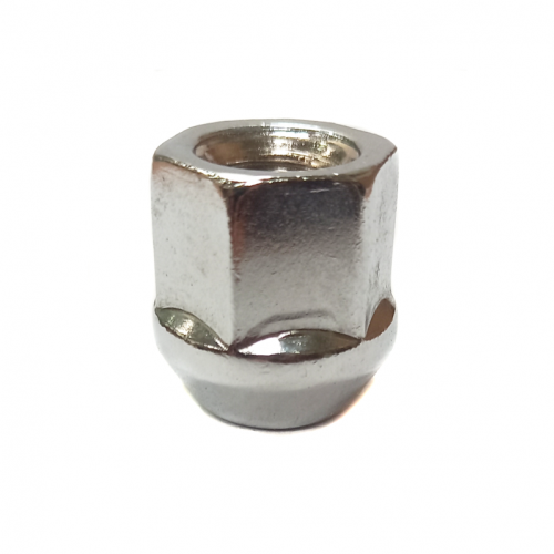 Nakrętka przelotowa M12x1.50x25 (klucz 21mm) stożek (NG-12125-05)