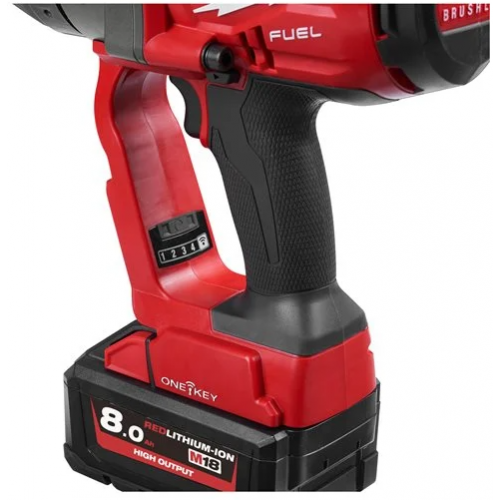 Klucz udarowy akumulatorowy MILWAUKEE 1" zestaw (TTI-M18ONEFHIWF1-802X)