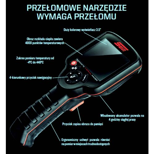 Diagnostyczna kamera termowizyjna SUN, DTI EETH100, GSEETHEU100A (GSEETHEU100A)