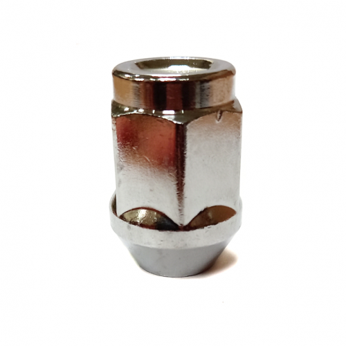 Nakrętka pełna M12x1.25x35mm (stożek) klucz 19mm (APZ12X1.25X35S19)