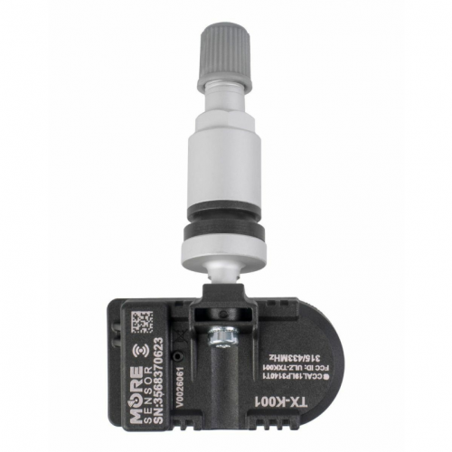 Sensor uniwersalny TPMS MOBILETRON Compact z zaworem aluminiowym srebrnym (562-3680)