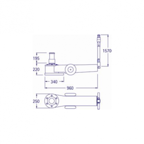 Podnośnik hydrauliczny Pasquin P 302 (PAP302)